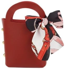 Mini Gift Bag with Ribbon – PU Leather Candy Box 🎀  CA664