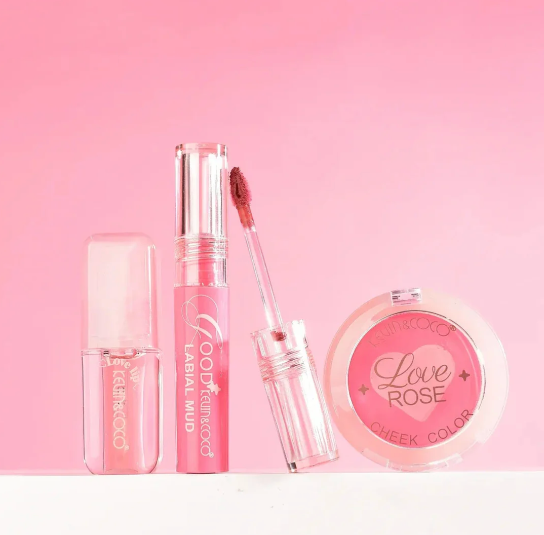 “Good Things Will Happen” Mini Makeup Kit, Kevin & Coco - KC247554
