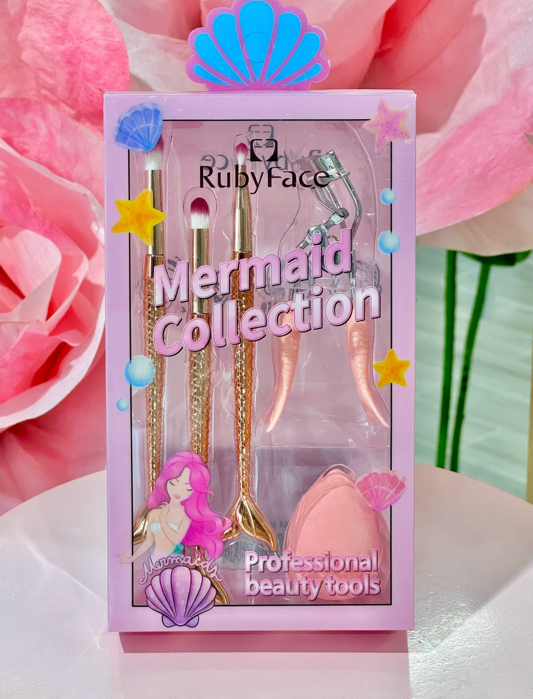 Mermaid Beauty Tools Set – 5 pcs MRY05