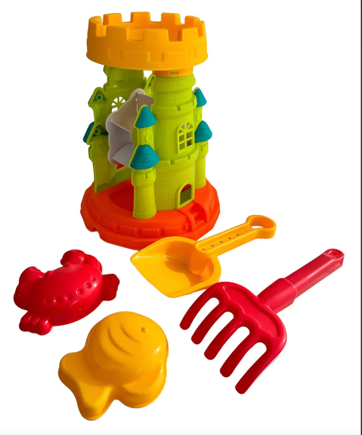 Castle-Shaped Sandcastle Mold Beach Toy Set (CA1204)
