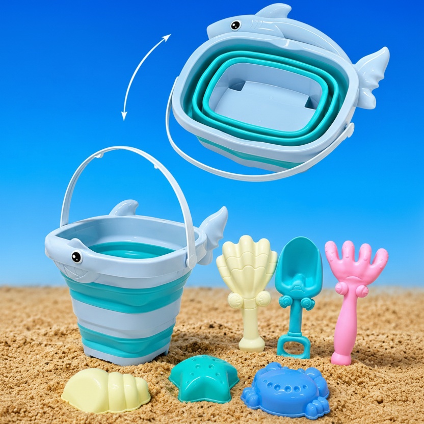 Dolphin Tote Beach Toy Set (CA1208)