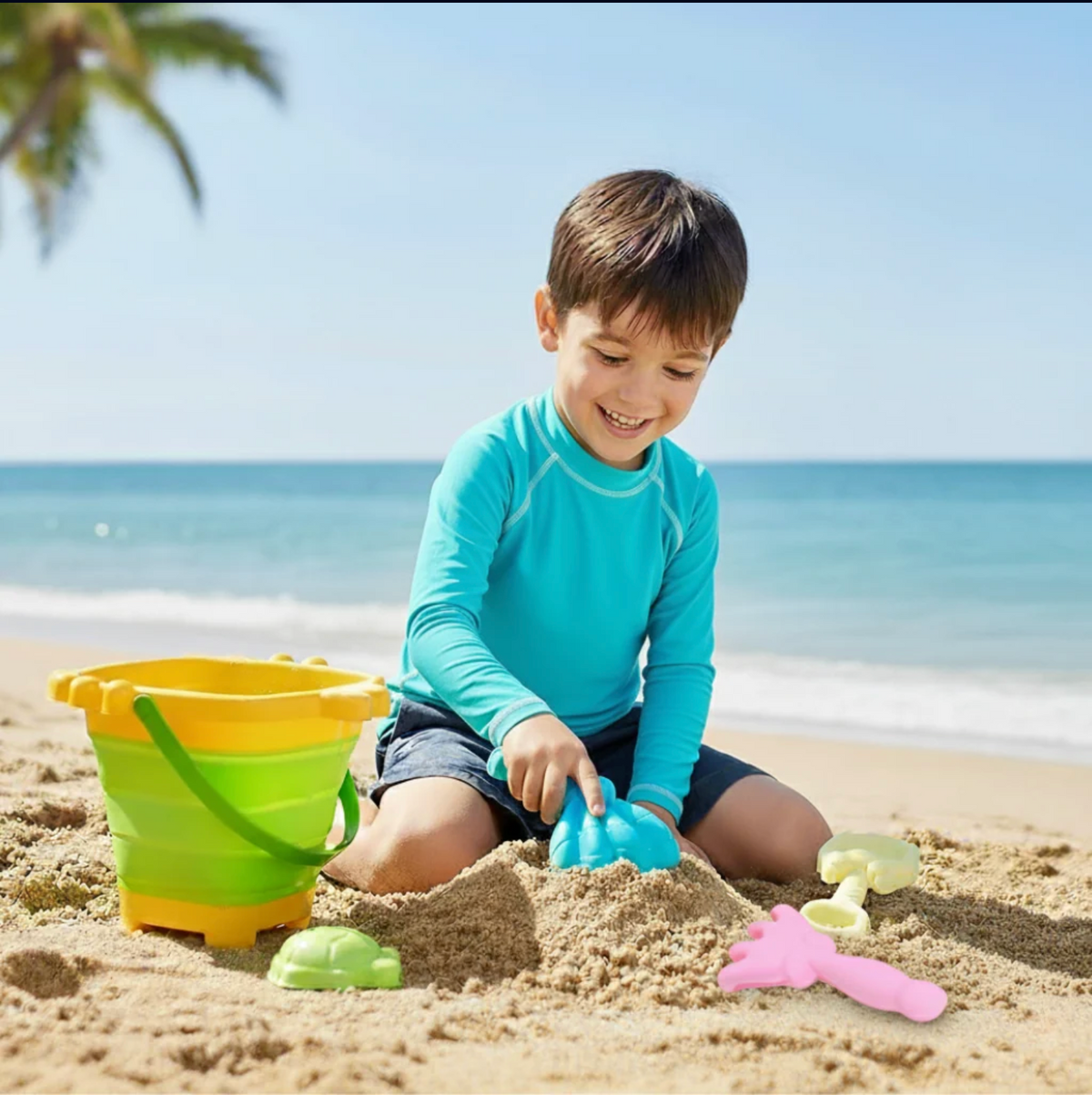 Crab Tote Beach Toy Set (CA1206)