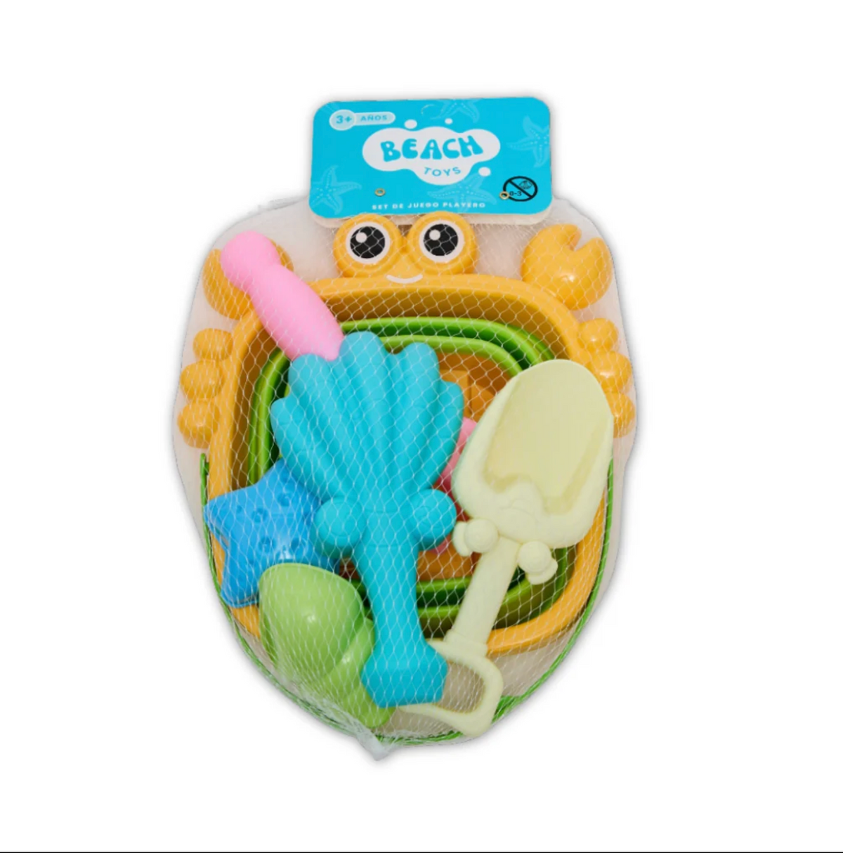 Crab Tote Beach Toy Set (CA1206)