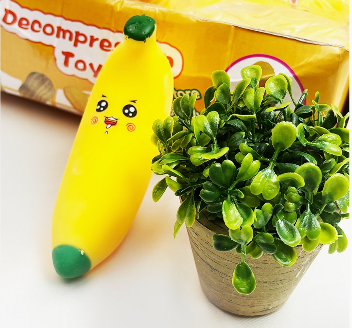 Mini Banana Stress Toy