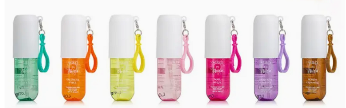 Solo En Ibiza Fragrance Body Mist with Keychain