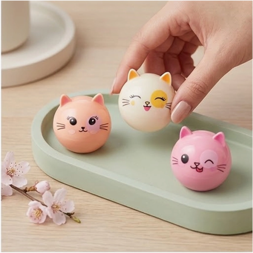 Cute Cat Lip Balm – Assorted Colors