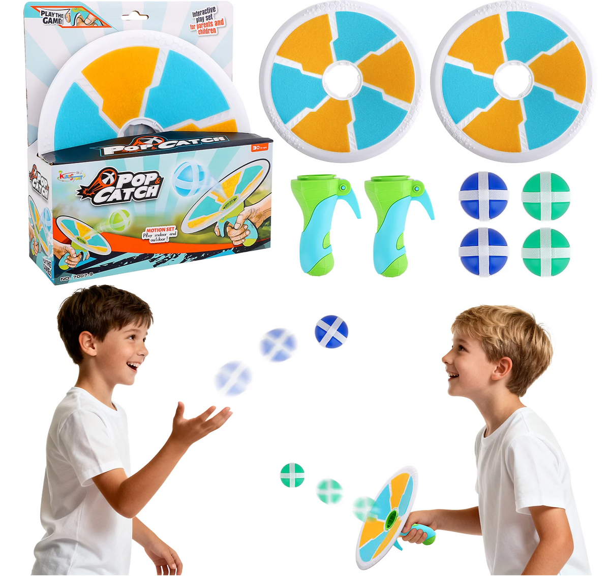 Pop & Catch Ball Launcher Game CA1169