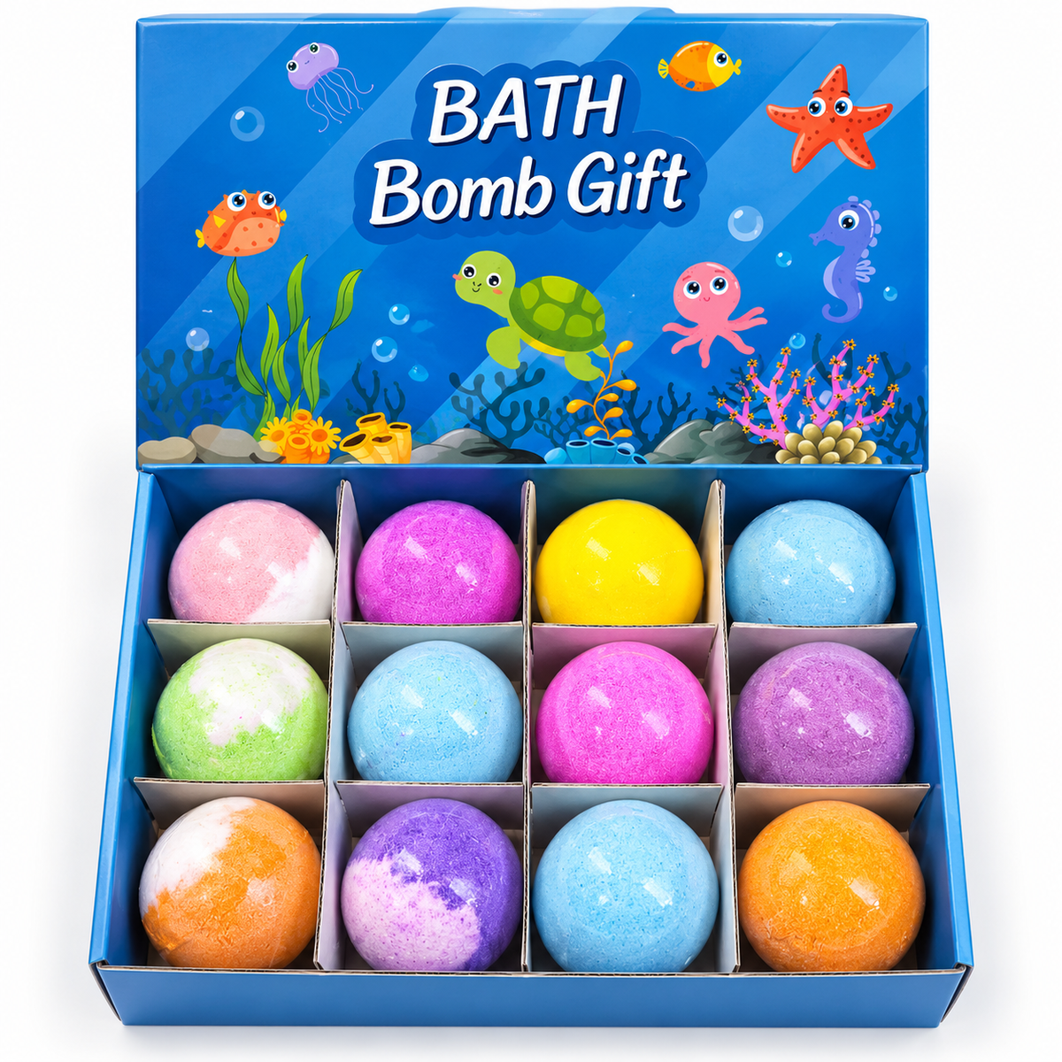 Scented Fizzing Bath Bomb – Single Piece 🫧✨ (EVE075-1)