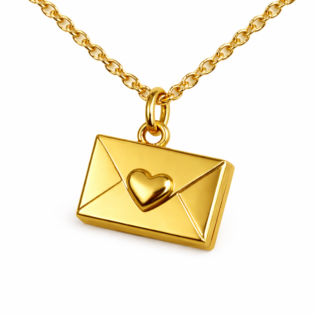 Secret Letter Necklace - CA404