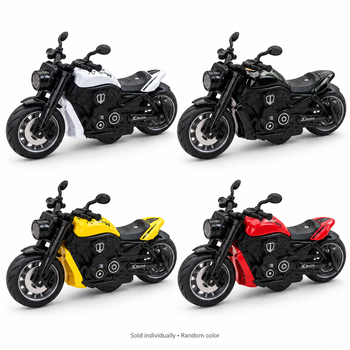 Thunder Rider Alloy Motorcycle with Lights & Sound 🏍️⚡ SKU: CA1517