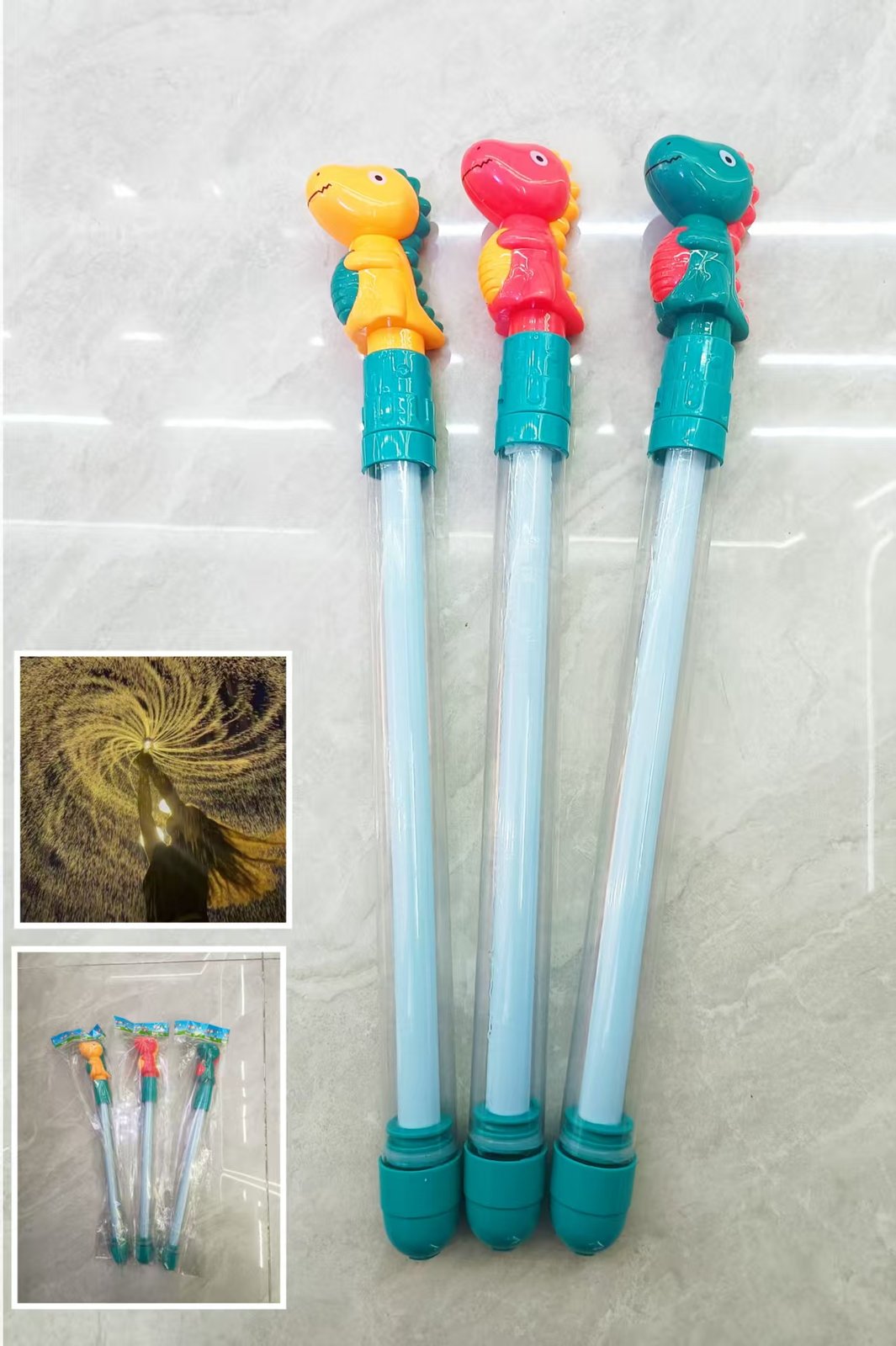 Dino Topper Rattle Water Gun – (EVE098)