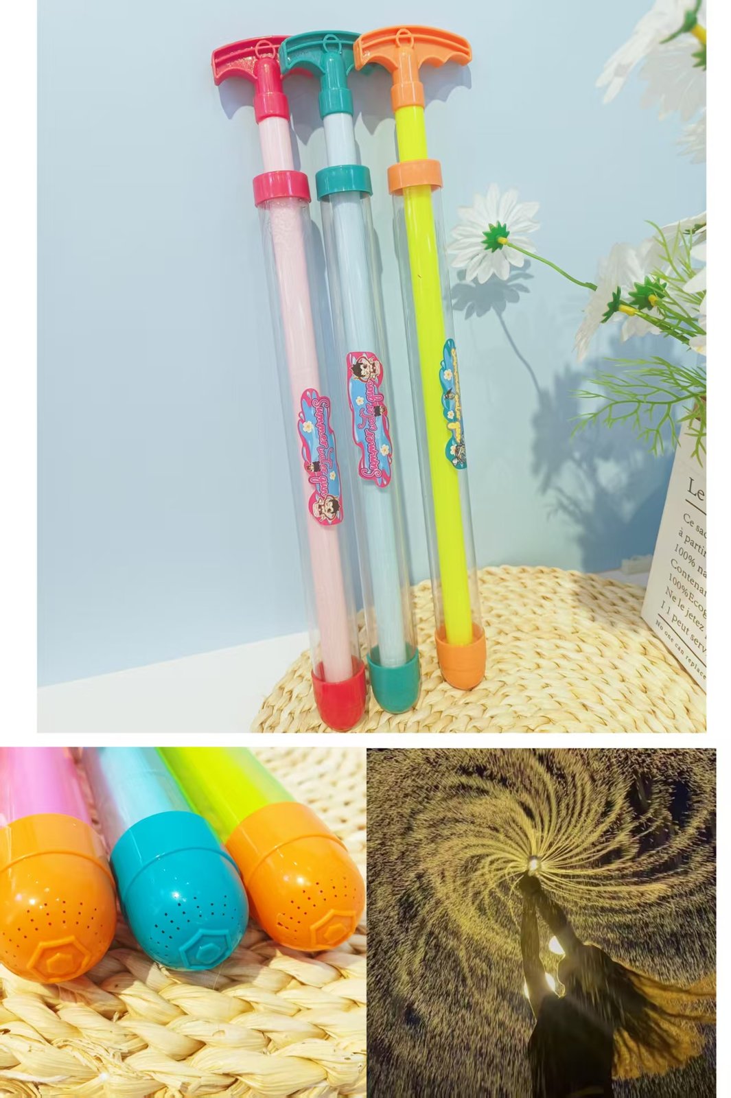 Firework-Style Water Gun with Tassel Accent (EVE099)