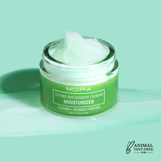 Facial Moisturizer / Tea Tree Niacinamide Calming Moisturizer - MOIRA