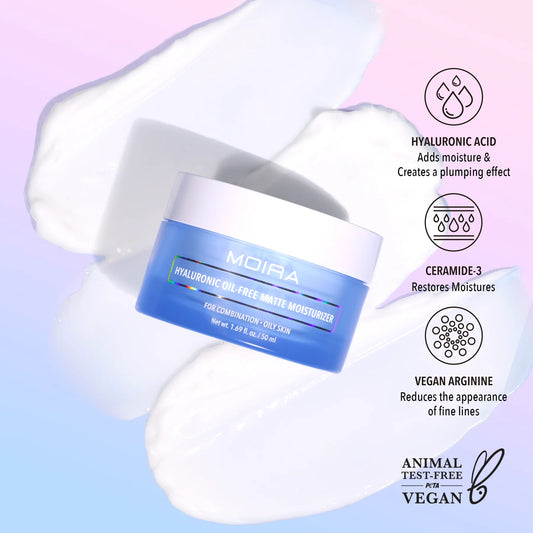 Hyaluronic Oil-Free Matte Moisturizer - Moira