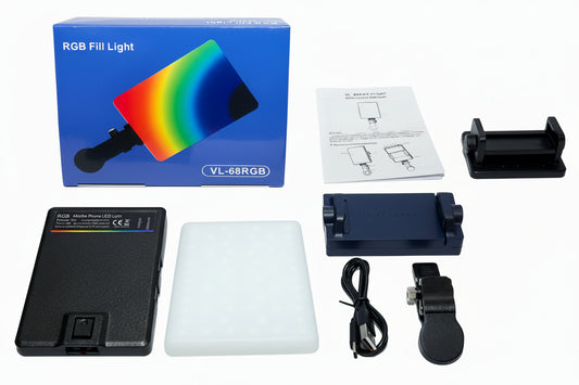 RGB Video Light Kit for Photography & Vlogging - CA255
