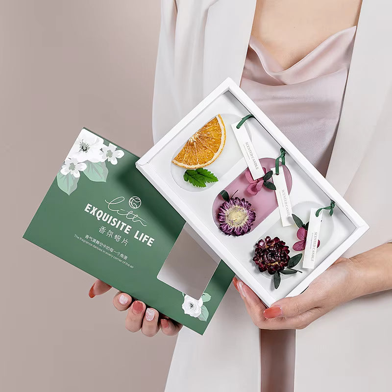 Wax Sachet Gift Set – 3 Scented Hanging Decor Pieces - CA383