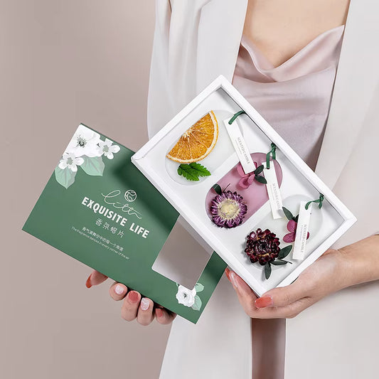 Wax Sachet Gift Set – 3 Scented Hanging Decor Pieces - CA383