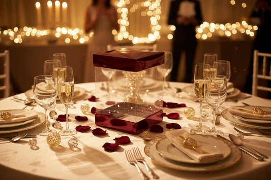 Big Clear Luxury Gift Box with Lid 2022