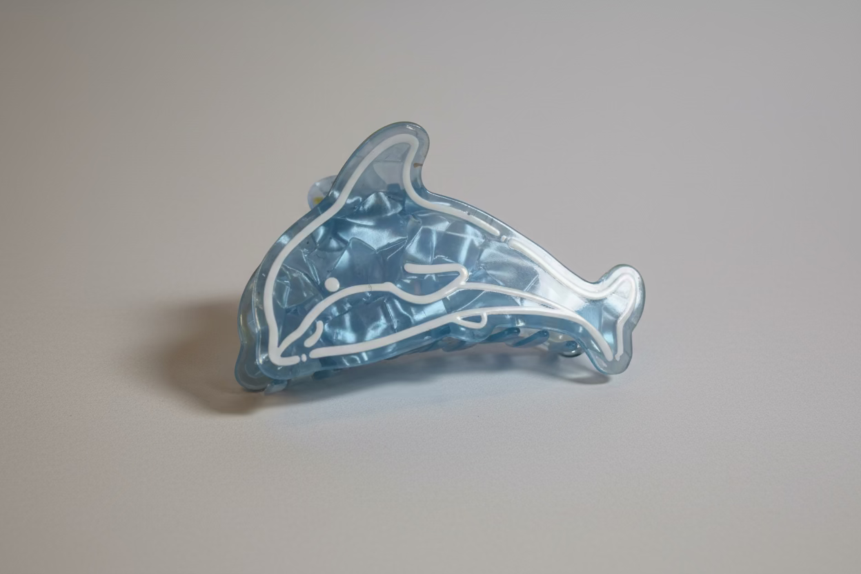Acrylic Hair Clip – Ocean Friends / PCF-35