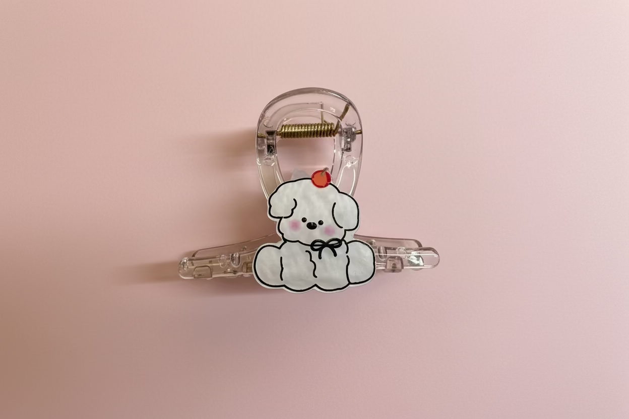 Pinza acrílica para el cabello / PCF-37