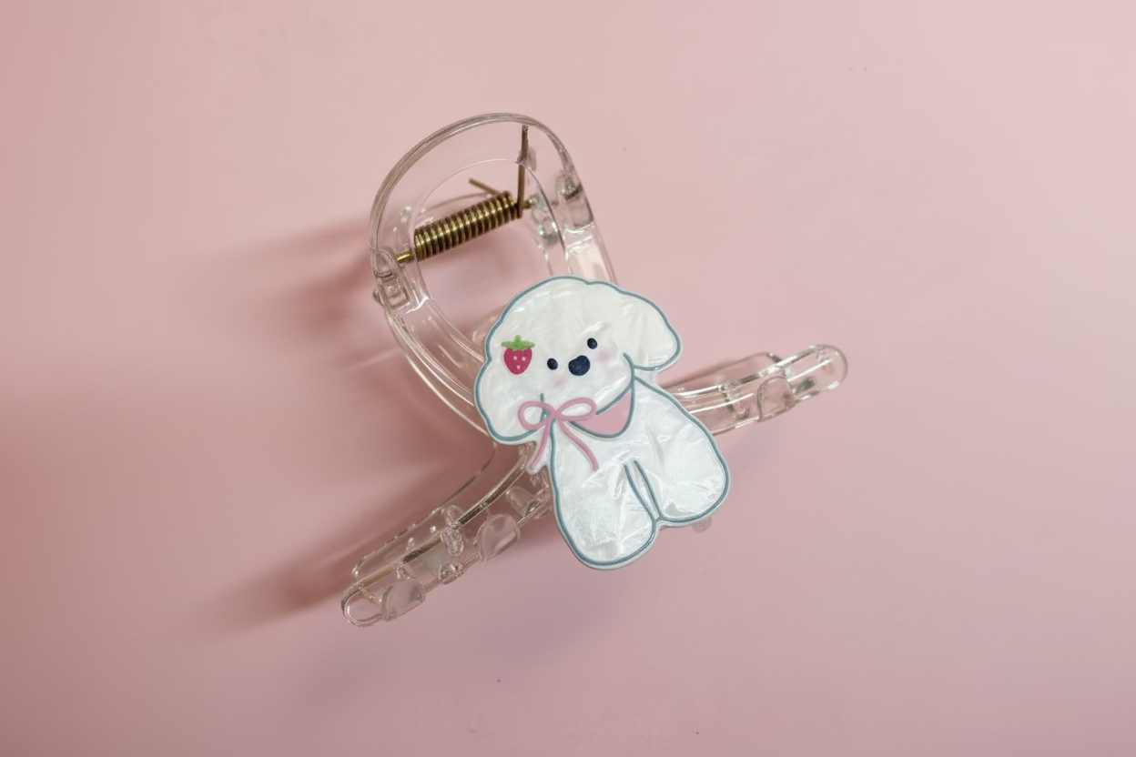 Pinza acrílica para el cabello / PCF-37