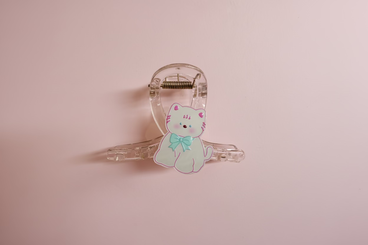 Pinza acrílica para el cabello / PCF-37