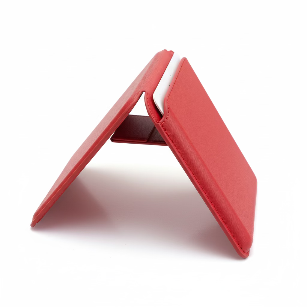 **Funda magnética tipo billetera con soporte plegable (CA186)