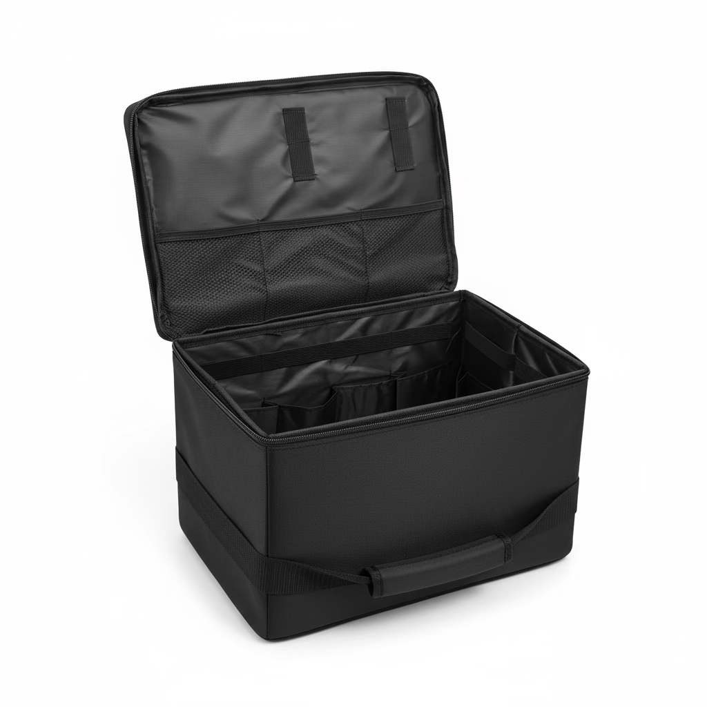 Black Makeup Organizer Case MC-032