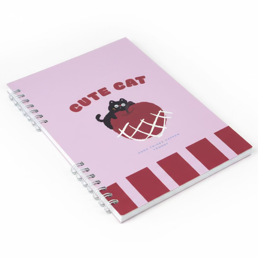**Cuaderno espiral con diseño de tomate (HY-90693)