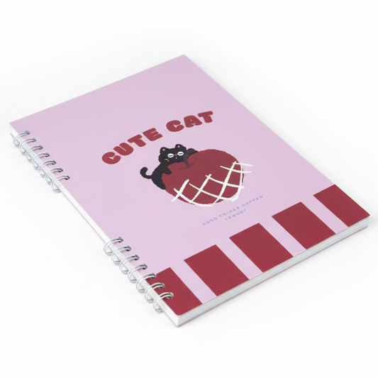Cute Spiral Notebook – 50 Sheets (HY-90693)