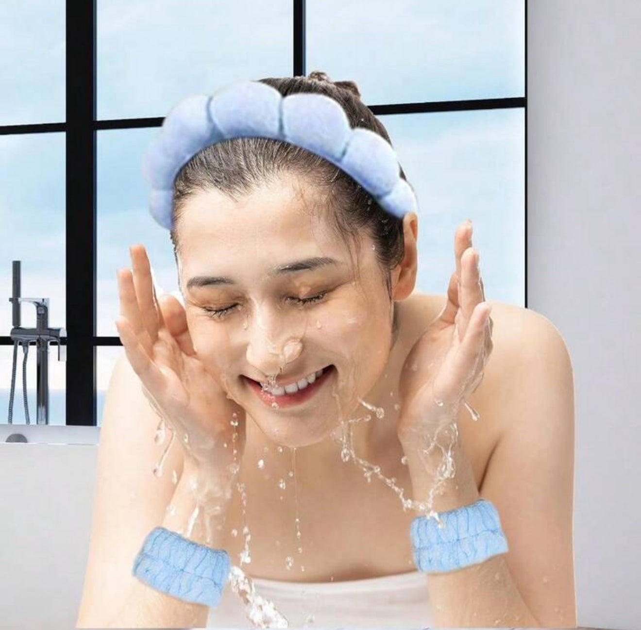 Bubble Spa Headband + Wristbands – CA-108