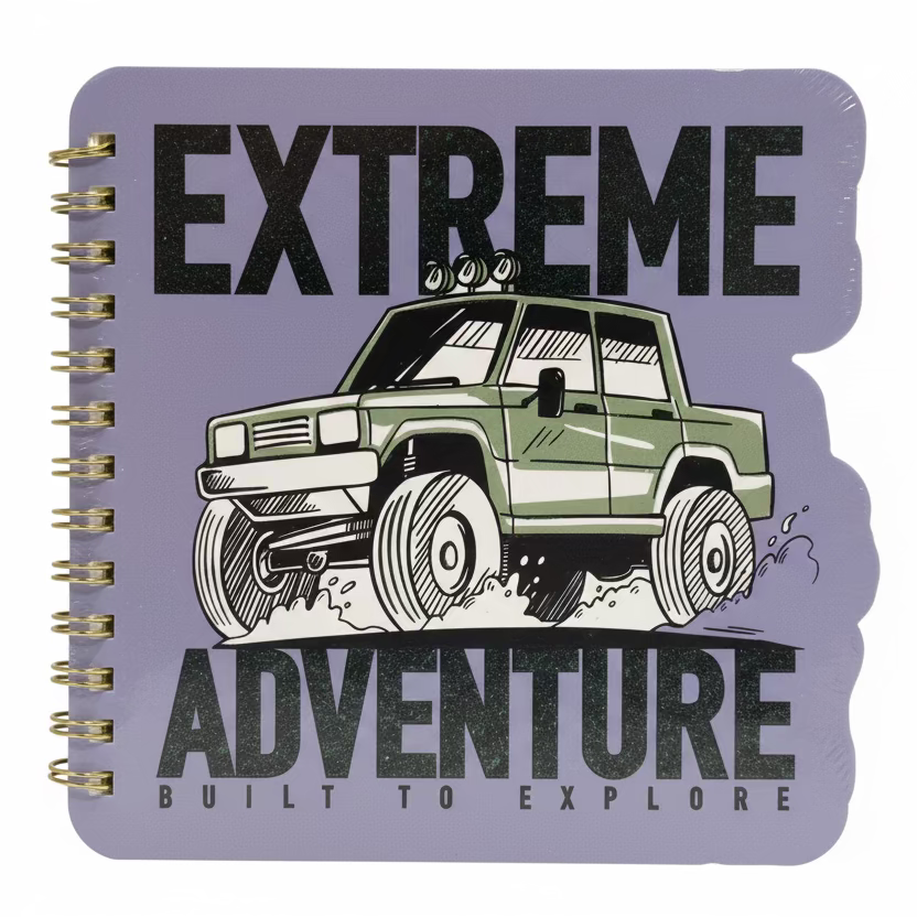 **Minicuaderno espiral de Monster Truck – Diseño todoterreno (BXZ10989B6-1-4)