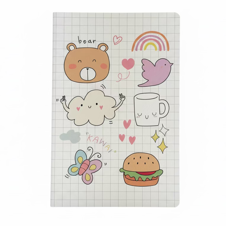 Cute Animals Notebook – 32 Sheets (BL14523A5-1-4)