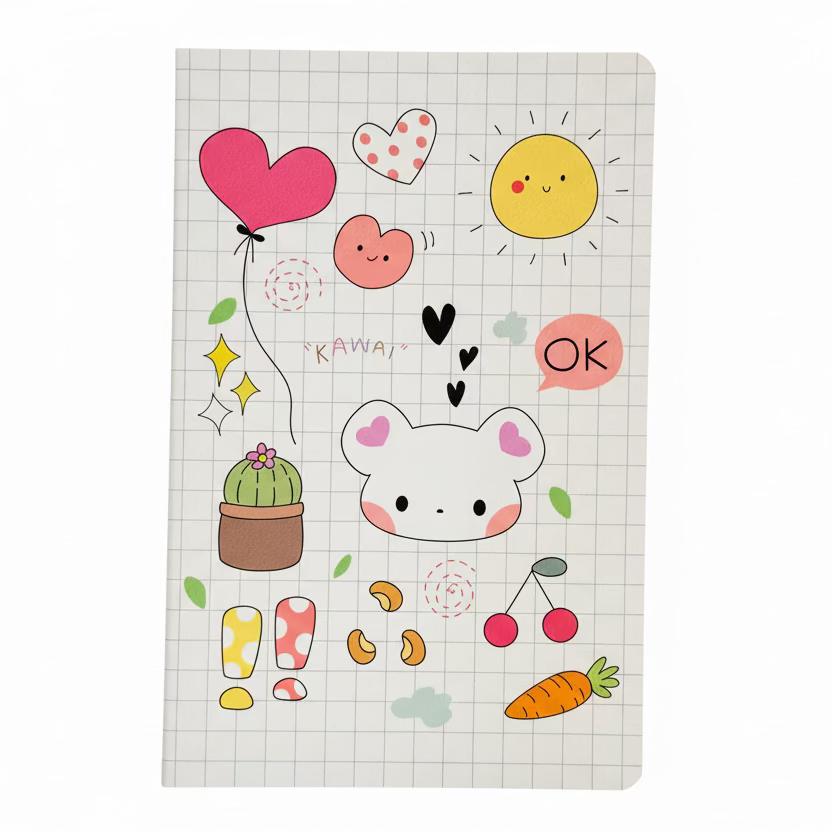 Cute Animals Notebook – 32 Sheets (BL14523A5-1-4)