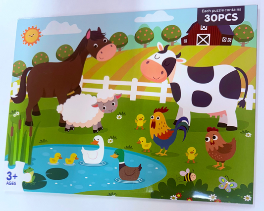 Bright & Fun 30-Piece Kids’ Puzzle- Ref: 817
