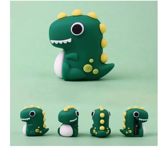 Kawaii Dinosaur Eraser with Sharpener x 1 pc