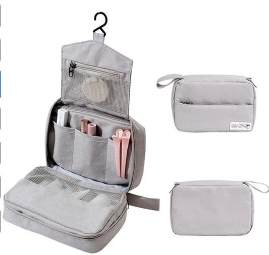 Waterproof Travel Toiletry Bag with Hanging Hook