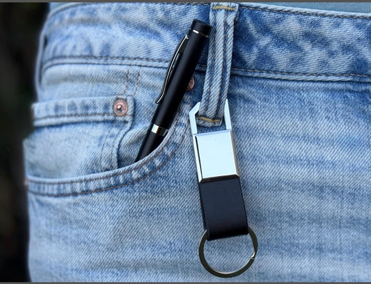 Luxury Pen & Keychain Gift Set – Customizable, Perfect Gift for Men