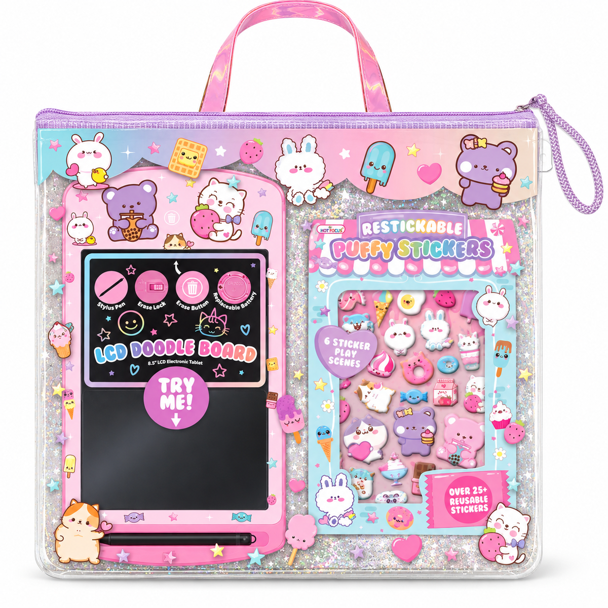 On-the-Go LCD Doodle & Play Set 🎨✨