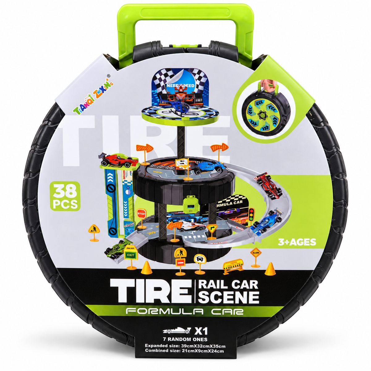 Mega Car Garage Parking Tower Playset SKU: CA1163