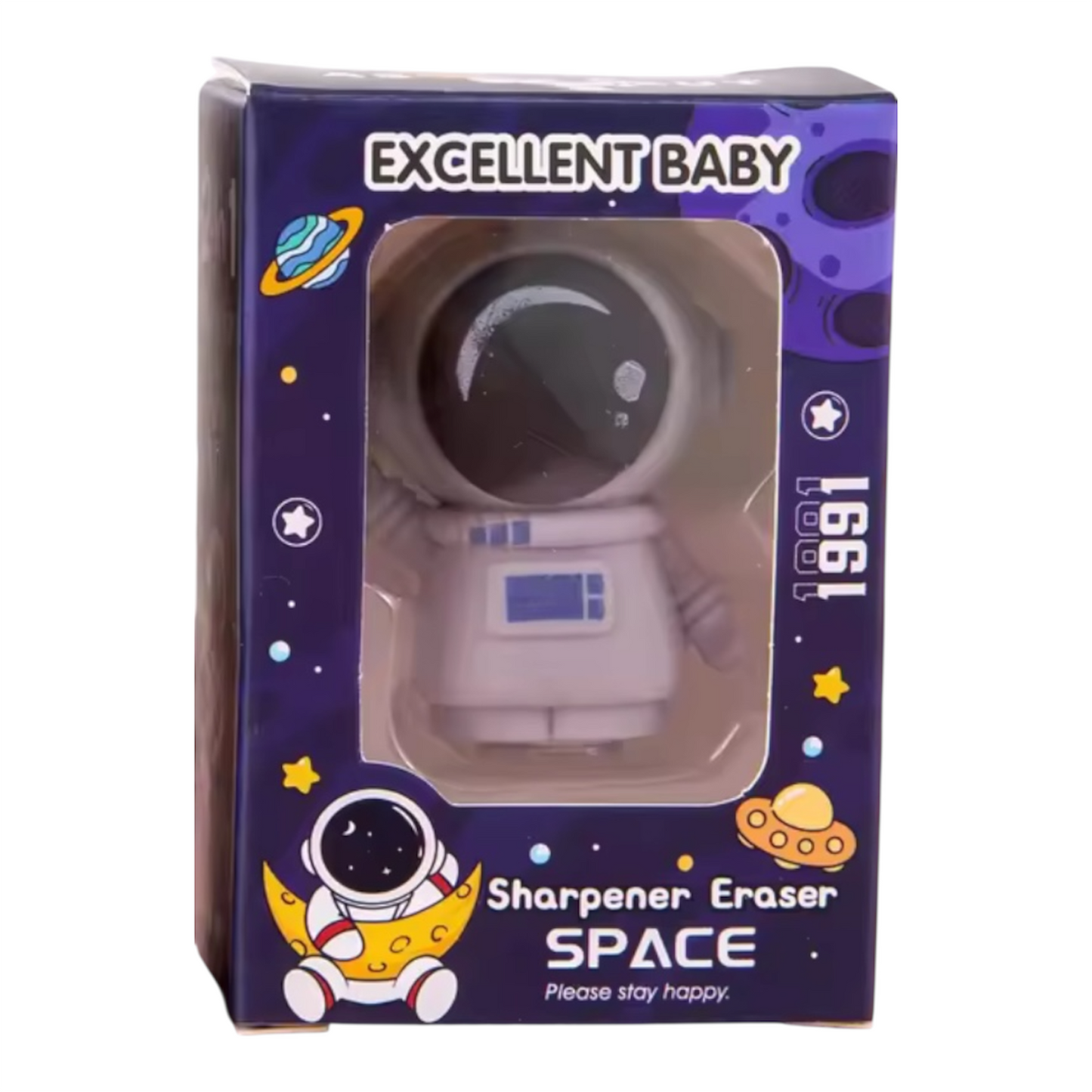 Astronaut Eraser & Sharpener