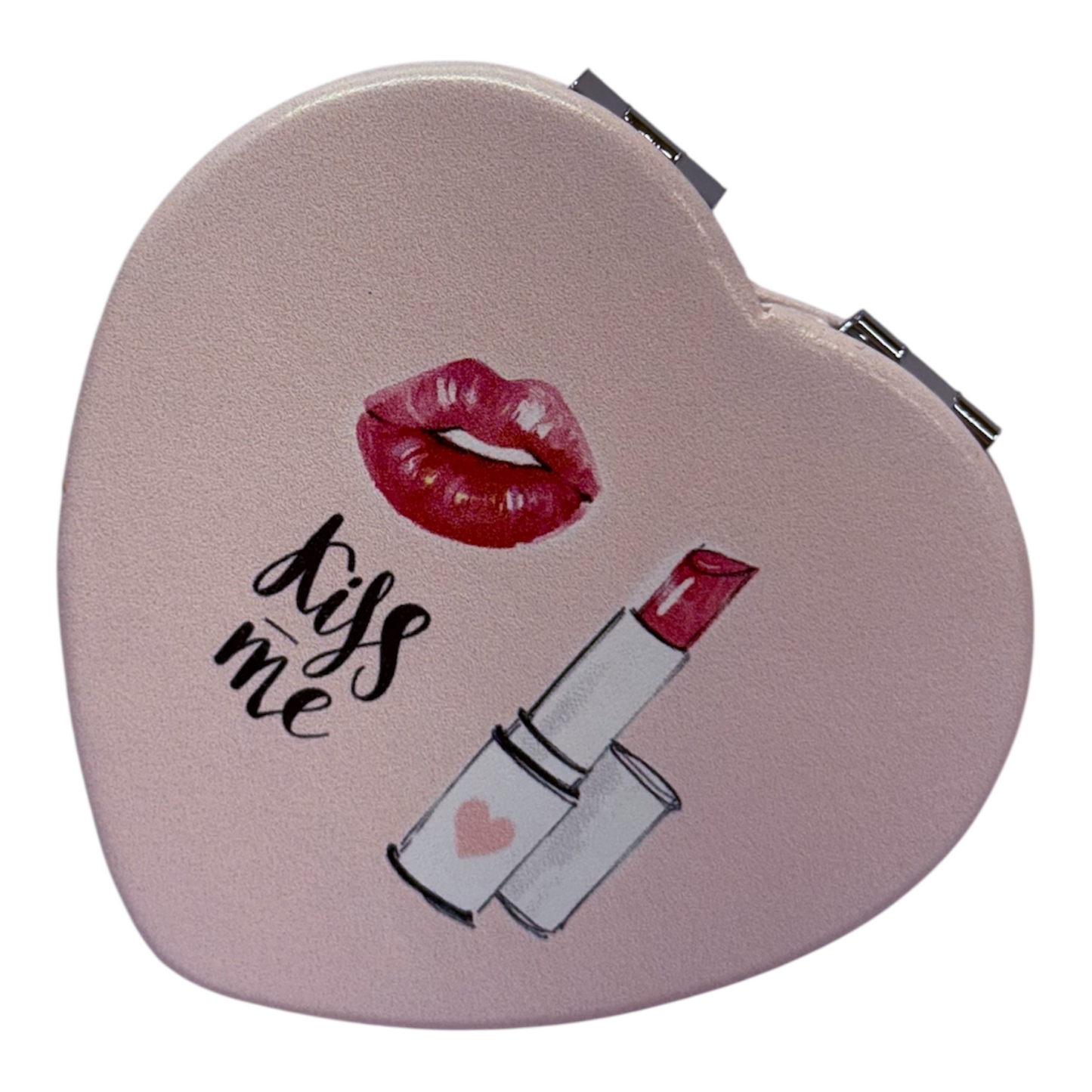 Heart Shaped Pocket Mirror