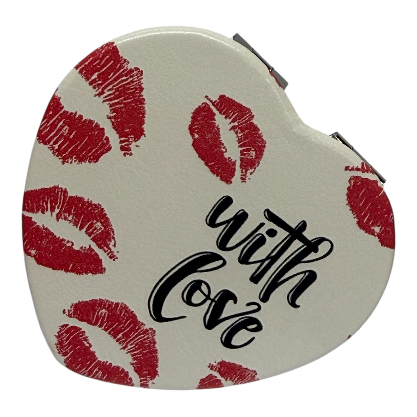 Heart Shaped Pocket Mirror