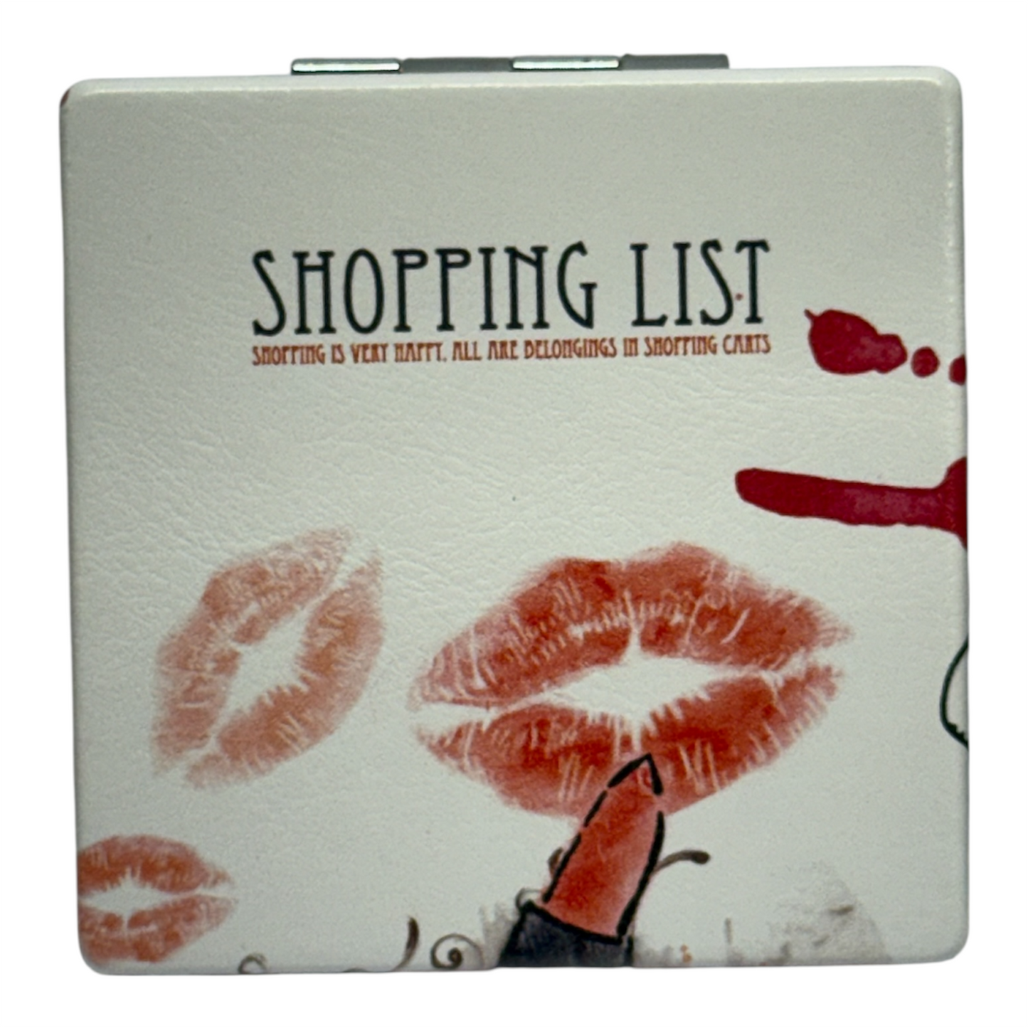 Square Shaped Pocket Mirror