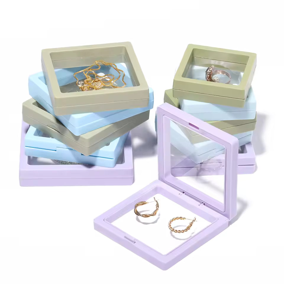 Vitrina flotante para joyas – Vitrina suspendida 3D - CA205