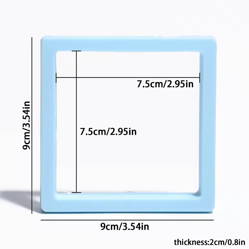 Vitrina flotante para joyas – Vitrina suspendida 3D - CA205