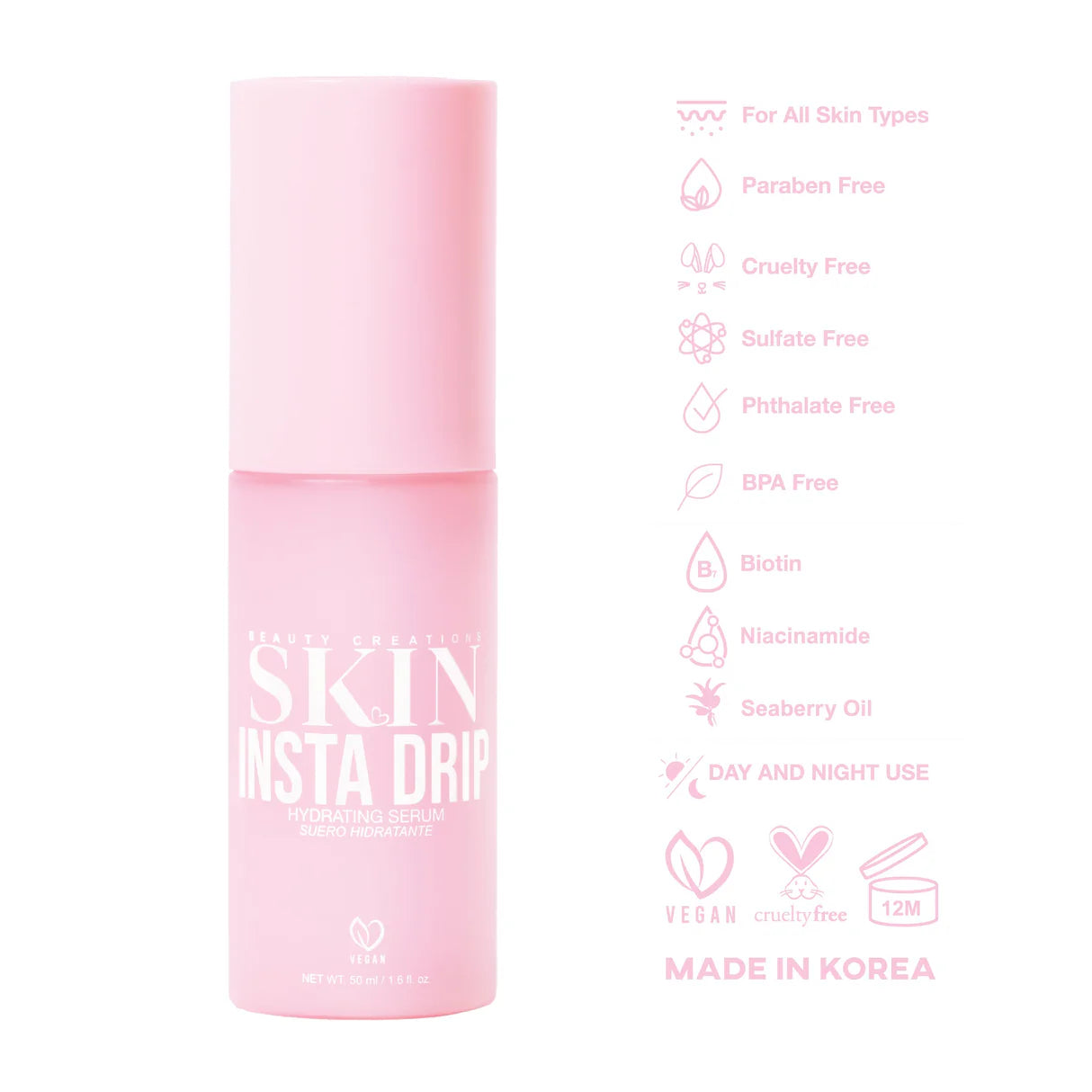 Insta Drip Hydrating Serum - Beauty Creations Skin