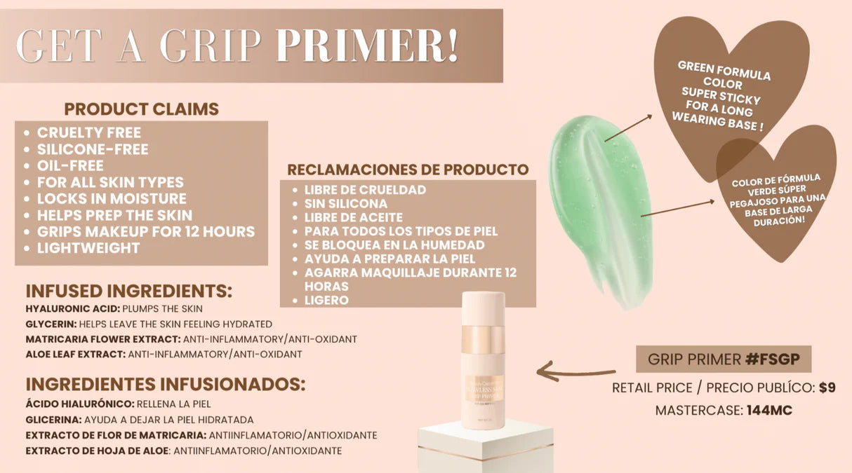 Flawless Stay Grip Primer - Beauty Creations