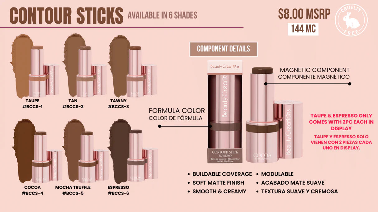 Contour & Blush Sticks - BC