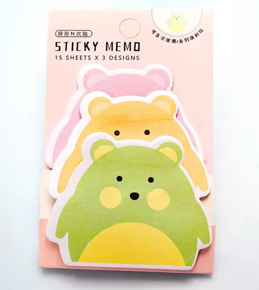 Notas adhesivas de animales kawaii – CA180